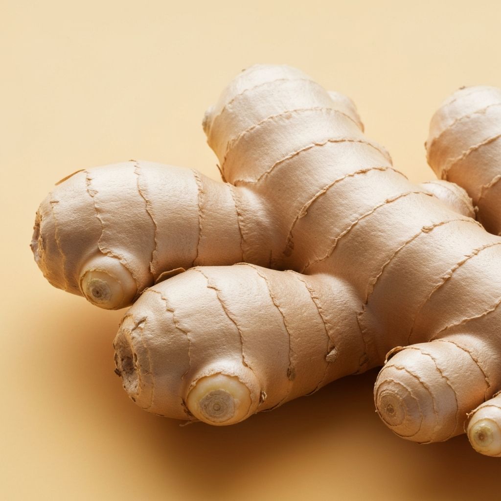 Fresh ginger root ingredient
