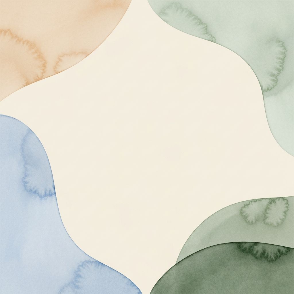 Abstract calming image representing peace and harmony